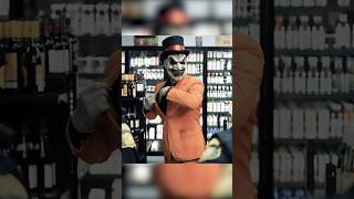 Masked clown shows cops a magic trick😱😳 [upl. by Llerrehs]