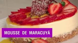 MOUSSE DE MARACUYÁ [upl. by Ansaev]