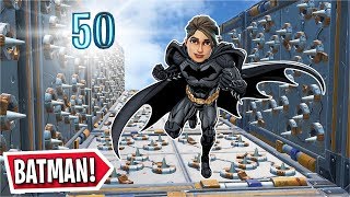 The 50 Level BATMAN DEATHRUN in Fortnite Fortnite Creative [upl. by Ephrayim]