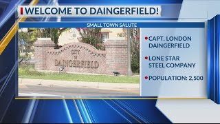 SMALL TOWN SALUTE Daingerfield is the Morris County seat [upl. by Benni]