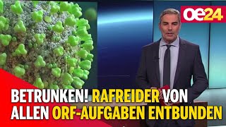 Betrunken Rafreider von allen ORFAufgaben entbunden [upl. by Amluz]