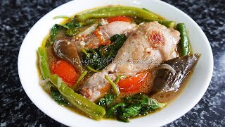 PAGPAPAWISAN KA TALAGA SA SARAP SABAW PA LANG ULAM NA PAG GANITO ANG LUTO SA SINIGANG NA MANOK [upl. by Senalda]