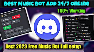 HOW TO ADD MUSIC BOT TO DISCORD SERVER  BEST MUSIC BOT DISCORD SERVER  DISCORD MUSIC BOT [upl. by Rachele944]