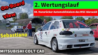 Sebastiano Fehlerfrei aber immer noch zu langsam  Hunsrücker Automobilslalom  1 Wertungslauf [upl. by Khalsa348]