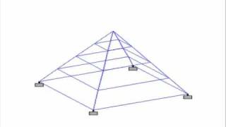 Earthquake Simulation On Pyramid [upl. by Ralyat]