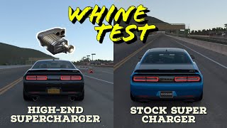 Gran Turismo 7  Dodge SRT Challenger Demon SUPERCHARGER WHINE Test [upl. by Foy]