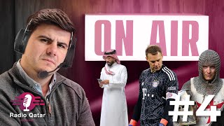 Radio Qatar 4  symboles nazis chevaliers anglais et jour férié [upl. by Gorlicki]