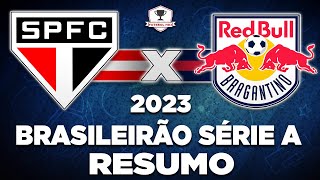 Erison faz nos acréscimos São Paulo vence e complica Red Bull Bragantino [upl. by Jamel]