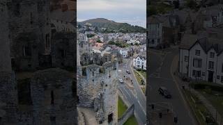 At The Top Of A 13th Century Castle Turret wales welshcountryside [upl. by Starlin667]