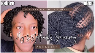 My BEFORE and AFTER 2 year sisterlocks journey What they don’t tell you Bloopers at the end [upl. by Edith]