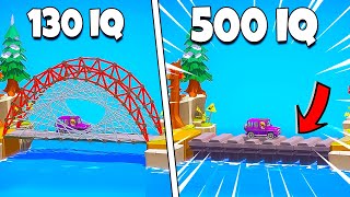 500 IQ bridges in Poly Bridge 3 [upl. by Raffaj977]