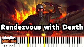 Conscript  Rendezvous with death  Piano Tutorial [upl. by Callum]