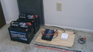 How to hook up Solar Panels with battery bank  simple detailed instructions  DIY solar system [upl. by Brackely]