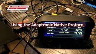 Adaptronic  AEM CD7 Dash with Adaptronic Modular ECU [upl. by Virgin659]