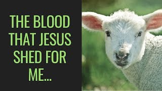 The Blood That Jesus Shed For Me Will NEVER Lose Its Power Lyrics [upl. by Aldo631]