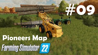 LS22 Pioneers Map 09 Feld düngen Bäume fällen amp Holz abfahren  Farming Simulator 22 [upl. by Kitarp]