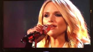 Miranda Lambert sings Tush at the 2016 Academy of Country Music [upl. by Arihs]