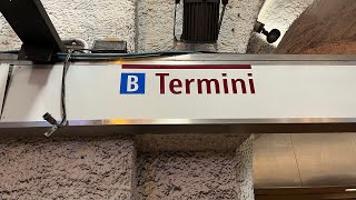 Stazione metro Termini  MA MB Roma [upl. by Atteroc436]