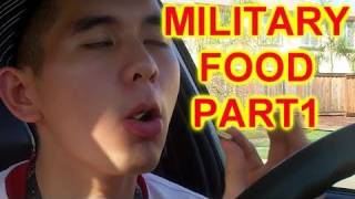 Military Food Eating an MRE [upl. by Htims]