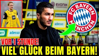 ŞAHINs ABSCHIEDSWORTE an BRANDT vor FCBTransfer  aktuelle nachrichten bayern münchen [upl. by Idnis]