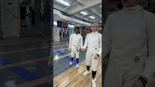 I Tried Fencing With 2024 Team USA Olympian Maia Chamberlain [upl. by Favian]