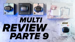 MULTIREVIEW PT 9 Moondrop Alice EarFun Air Pro 3 Soundpeats Opera 03 e 05 e Ugreen HiTune X6 [upl. by Diver72]