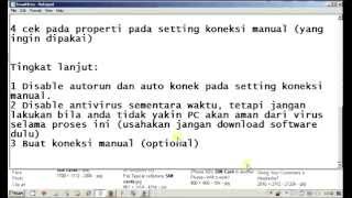 Cara Mengatasi Modem Tidak Bisa Connect Gagal Konek [upl. by Etyak113]