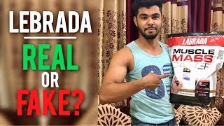 How to identify FAKE Labrada Mass Gainer Hindi [upl. by Sletten97]