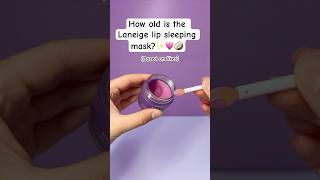 How old is the Laneige lip sleeping mask💗✨🥥🌴⚡️🌊 preppy laneige trending fyp LANEIGEUS [upl. by Archangel133]