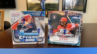 2024 Topps Chrome Monster Box amp 2024 Bowman Chrome Mega Box Baseball Team Auction Style Group Break [upl. by Azeria]