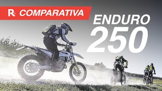 Enduro 250 comparativa Beta Fantic Husqvarna e KTM  In viaggio verso il mare [upl. by Cly]