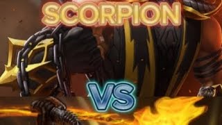 Scorpion VS Ghost rider marvel mortalkombat 1vs1 shorts [upl. by Anaira458]