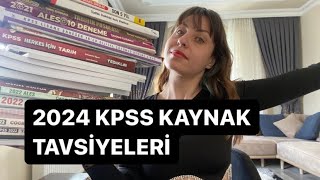 2024 KPSS LİSANS KAYNAK TAVSİYESİ [upl. by Eiznekcam767]