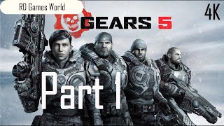 Gears 5 Full Game Part 1 of 5 gameplay walkthrough campaign  No Commentary [upl. by Bravin]