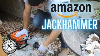 Worth it Amazons Cheapest Jackhammer [upl. by Tupler]