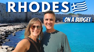 Rhodes Greece  How to Explore Rhodes Town on a Budget [upl. by Krall186]