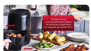 Tefal Heißluftfritteuse Easy Fry Compact EY301815 [upl. by Ayisan852]