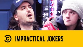 Q Makes A Customer So Awkward He Has To Leave The Store  Impractical Jokers [upl. by Brathwaite]