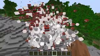 EXPLODING 1000 TNT [upl. by Eycal]