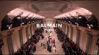 Balmain Fall Winter 2024 Womens Show [upl. by Let]