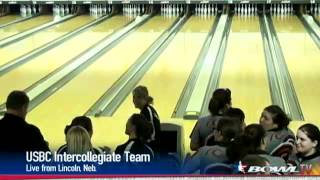 College bowling  Intercollegiate Team match play [upl. by Kort]