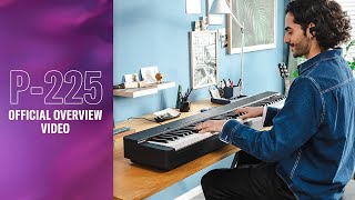 Yamaha P225 Digital Piano Overview [upl. by Newbold]