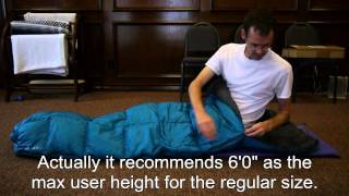 Sea to Summit Traveller TR I ultralight down sleeping bag review [upl. by Hogg629]