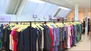 Amsterdam fashion library takes aim at clothes waste  AFP [upl. by Llertal]