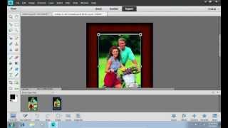 How to Use Photoshop Elements Templates [upl. by Corbet969]