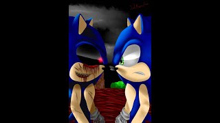 SSF2 Mod Battle Sonicexe V4 Vs Sonic V3 [upl. by Hudis645]