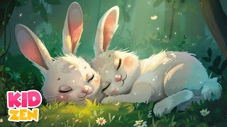 Relaxing Music for Kids Love is Everywhere 🐇 Sleeping Video for Babies  Cute bunnies [upl. by Wernick622]