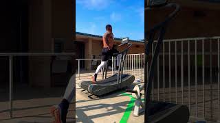 Woodway curve treadmill  Soldier Athletes [upl. by Naillimxam751]