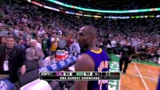 Kobe Bryants Game Winner vs Celtics 13110 HD [upl. by Mayworm23]