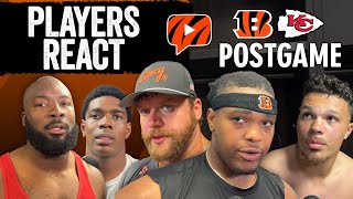 Bengals Players React to Week 2 LOSS to Chiefs [upl. by Pohsib]